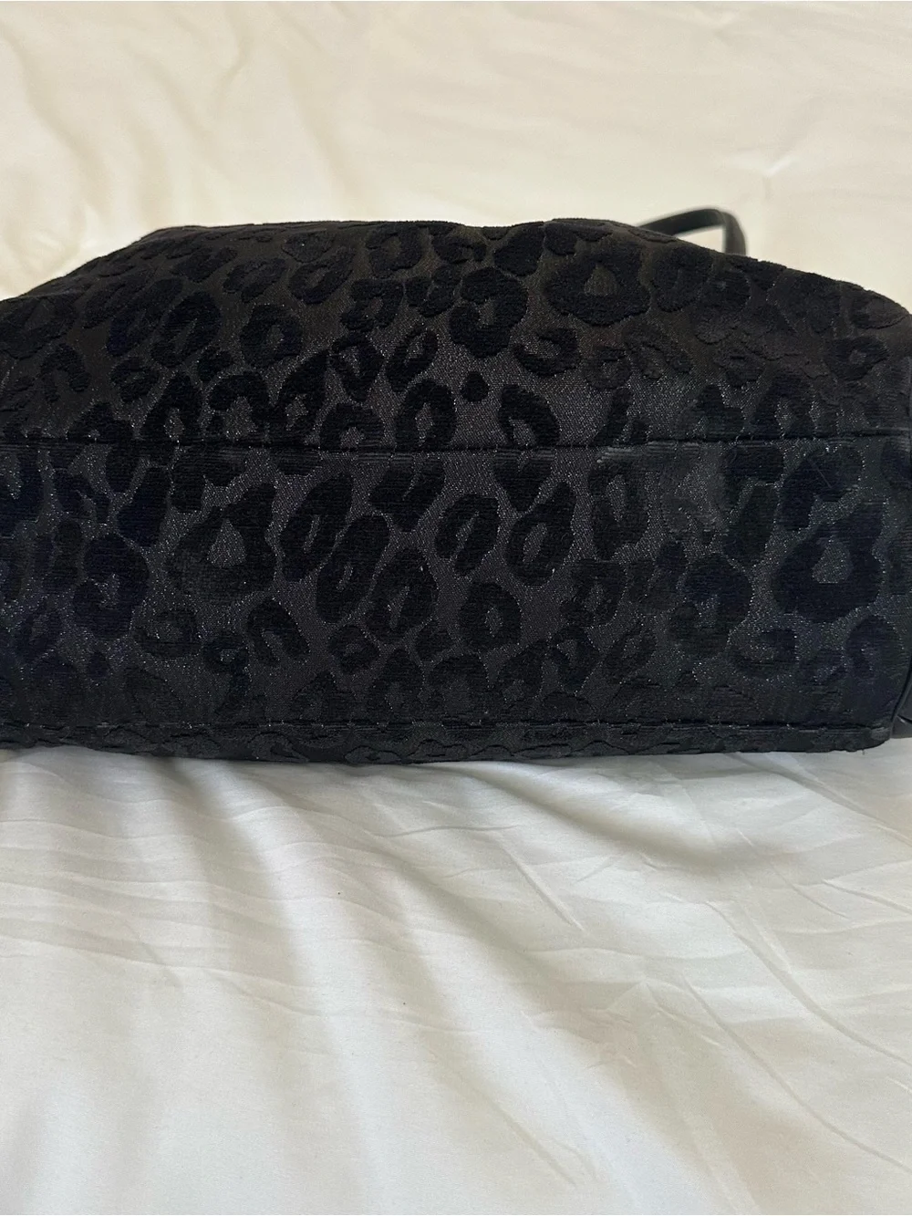 Coach Madison Chenille Ocelot Fabric North/South Tote - Picture 6 of 15